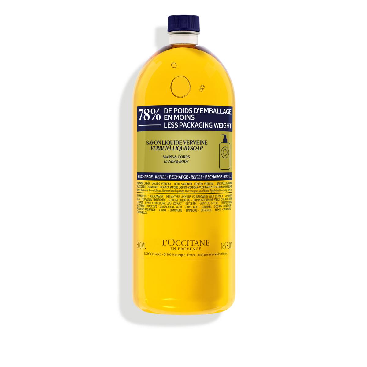 Shea Verbena Hands & Body Liquid Soap Refill