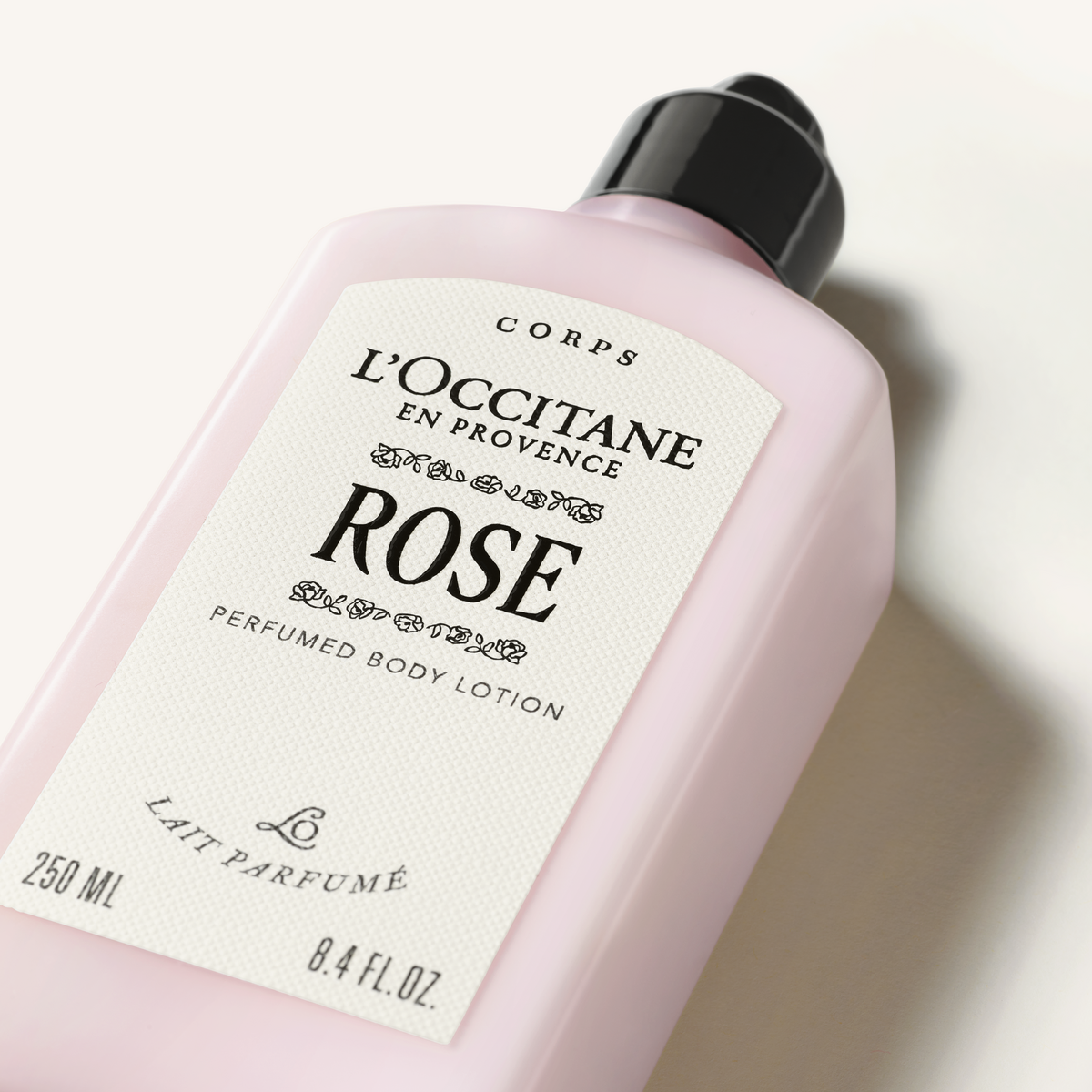 Rose perfumed body lotion