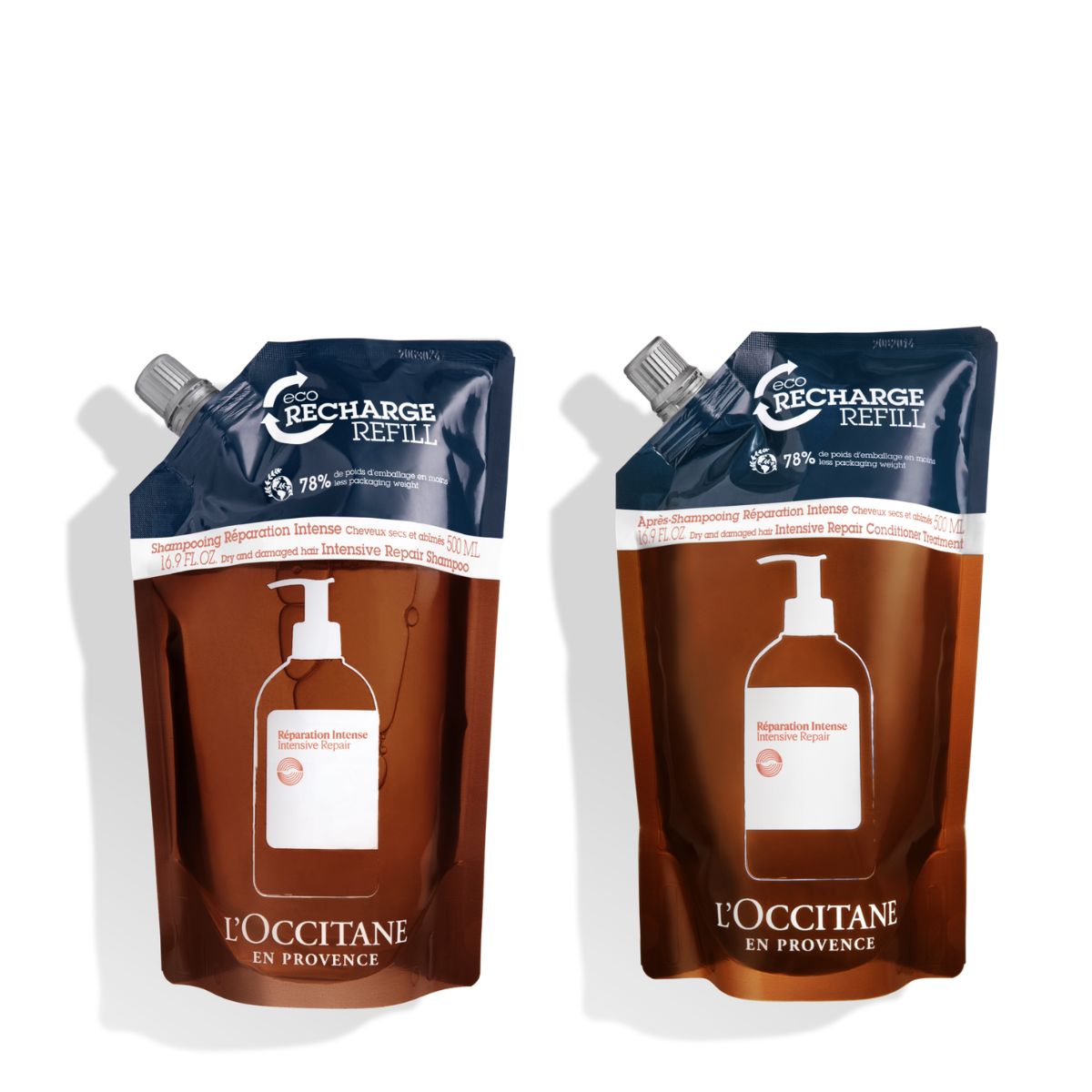 Duo Eco Shampoo + Acondicionador Reparación Intensiva