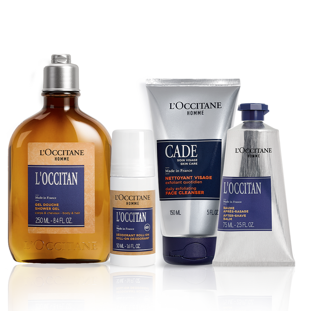  L'OCCITANE Cade Gel de afeitar refrescante para hombre para  piel normal a grasa, 5 onzas líquidas : Belleza y Cuidado Personal