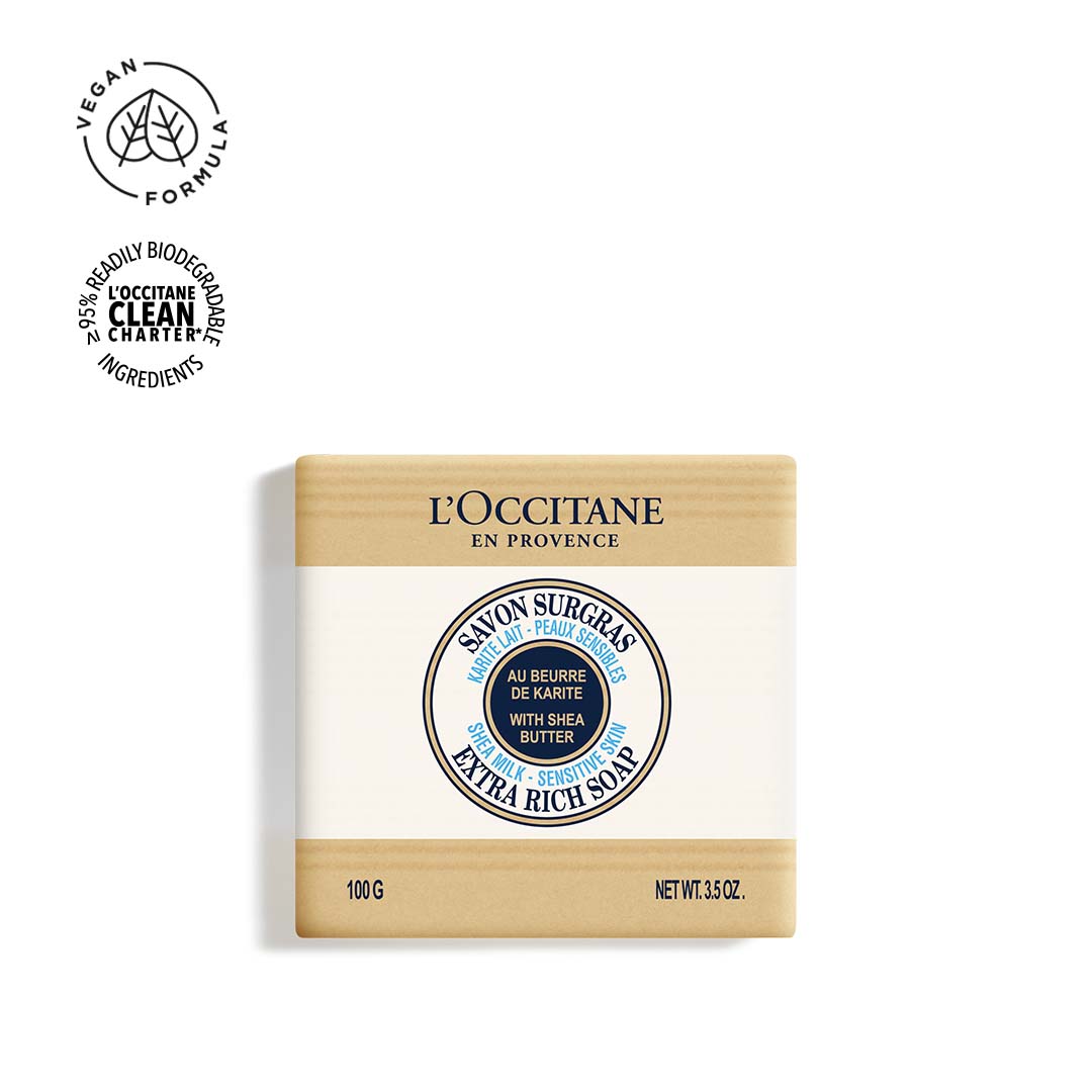 Jabón Karité leche extra suave 100gr