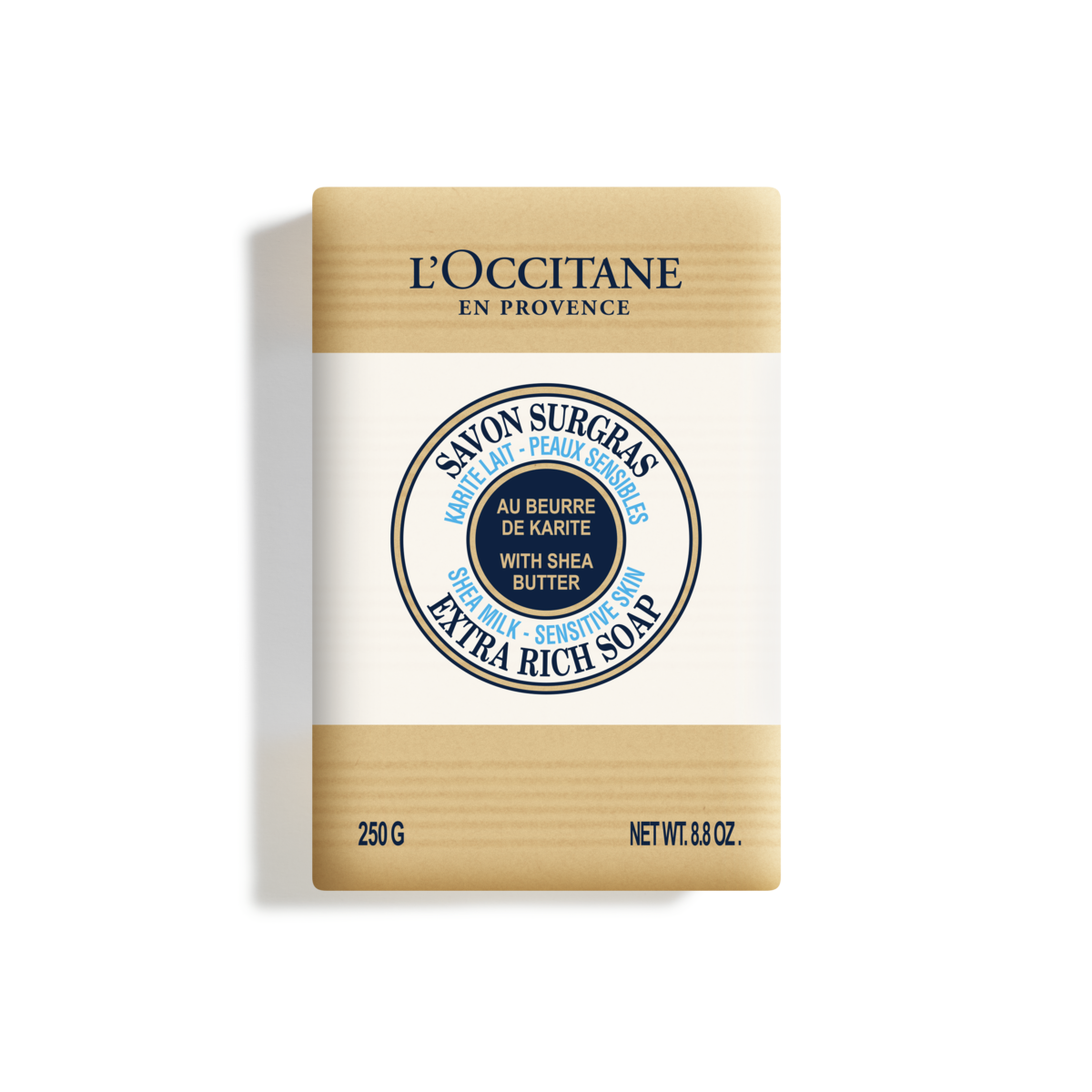 Jabón Karité leche extra suave 250gr