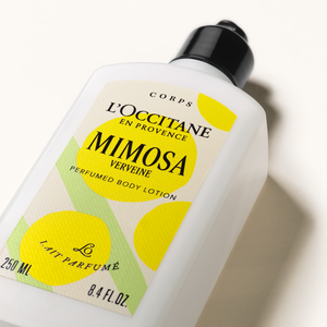 Mimosa Verveine perfumed body lotion