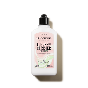 Fleurs de Cerisier Thé Blanc perfumed body lotion