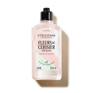 Fleurs de Cerisier Thé Blanc perfumed shower gel 