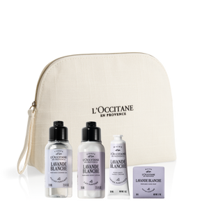 Pouch Lavanda Blanca