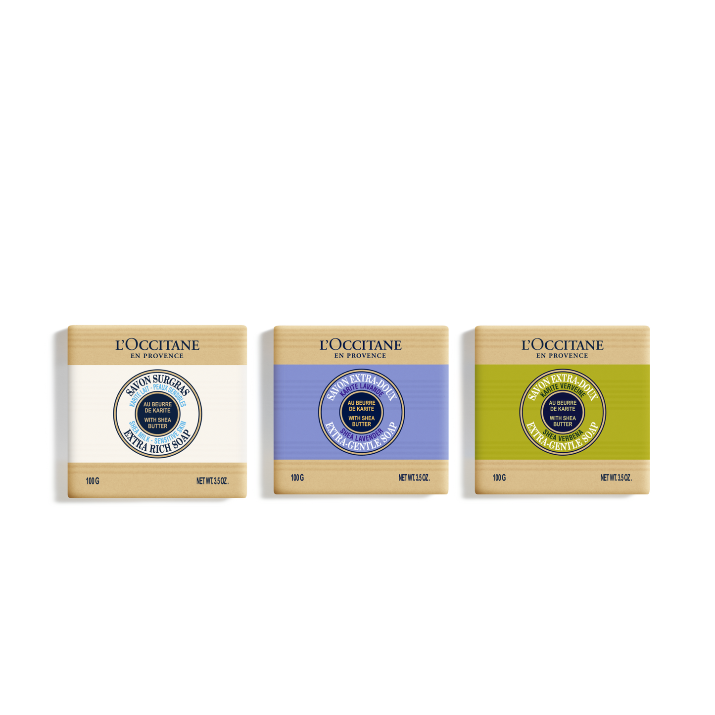 Trio jabones karité