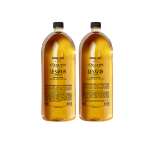 Dúo de Eco-Recargas Jabón Karité Verbena & Lavanda