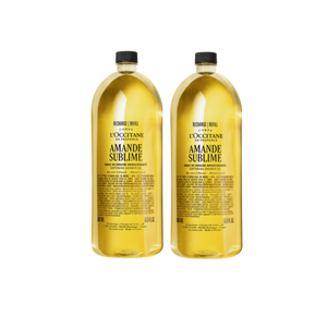 Dúo de Eco-Recargas Aceite de Ducha de Almendra 500ml