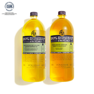 Dúo Eco-Recargas Jabón + Aceite de Ducha 500ml